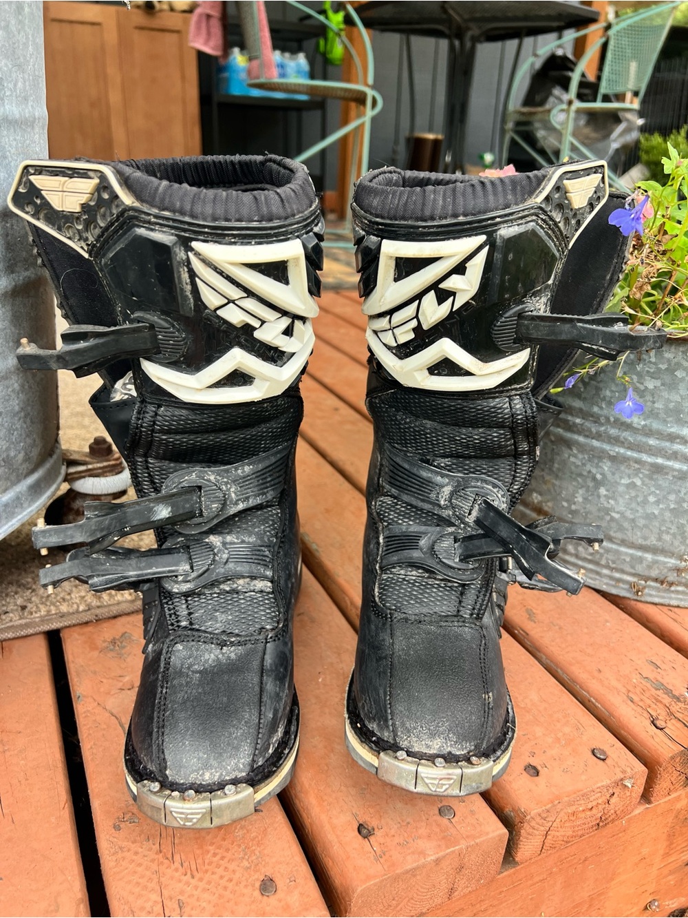 Kids FLY Motocross Boots